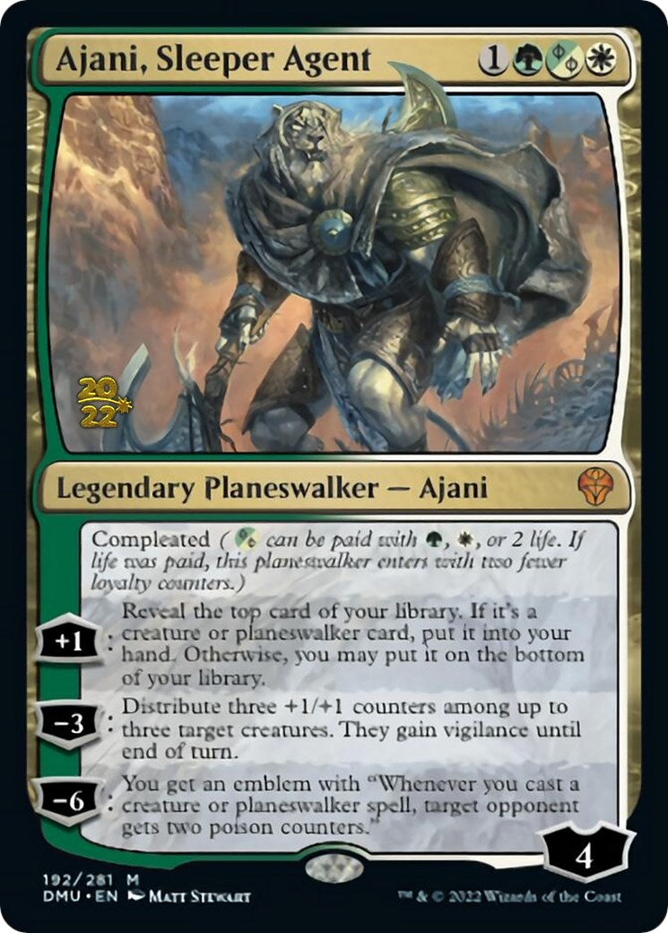 Ajani, Sleeper Agent [Dominaria United Prerelease Promos] | A1Comics