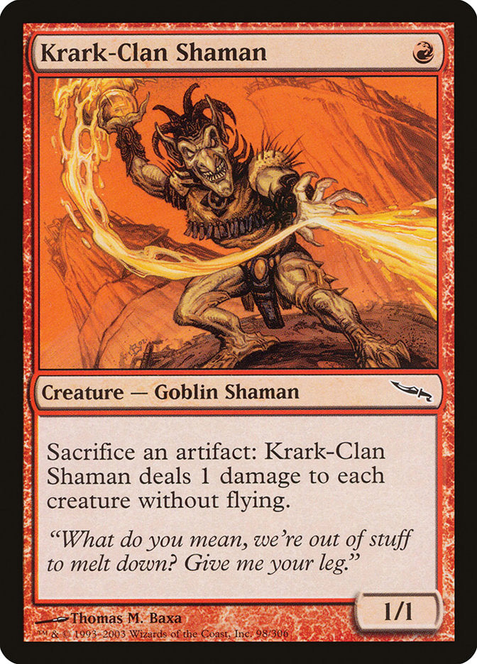 Krark-Clan Shaman [Mirrodin] | A1Comics