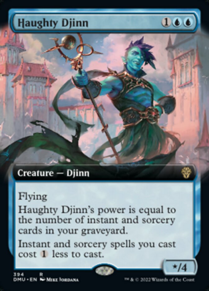 Haughty Djinn (Extended Art) [Dominaria United] | A1Comics