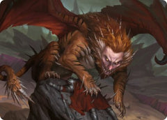 Manticore Art Card [Dungeons & Dragons: Adventures in the Forgotten Realms Art Series] | A1Comics