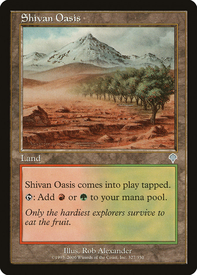 Shivan Oasis [Invasion] | A1Comics