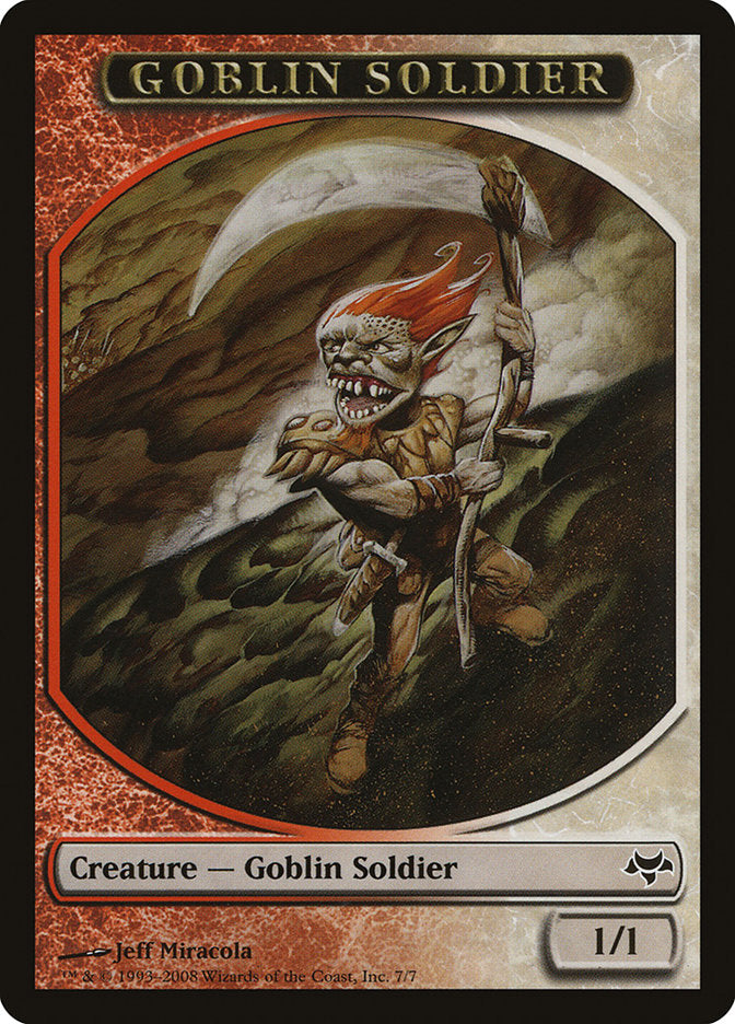 Goblin Soldier Token [Eventide Tokens] | A1Comics