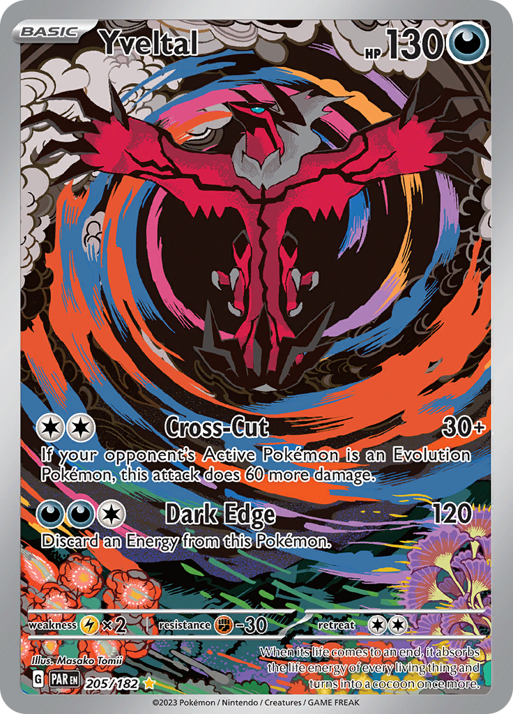 Yveltal (205/182) [Scarlet & Violet: Paradox Rift] | A1Comics