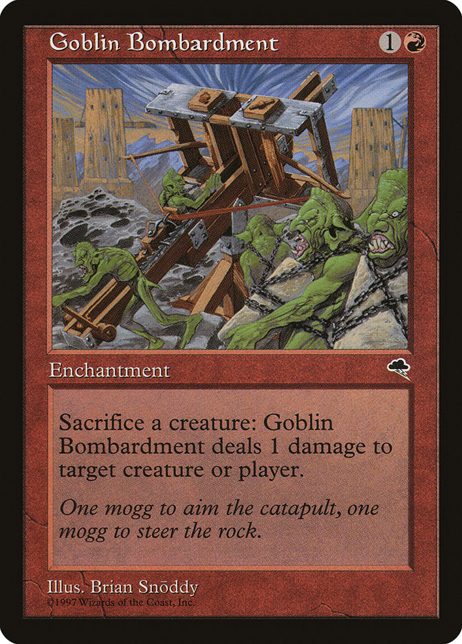 Goblin Bombardment [Tempest] | A1Comics