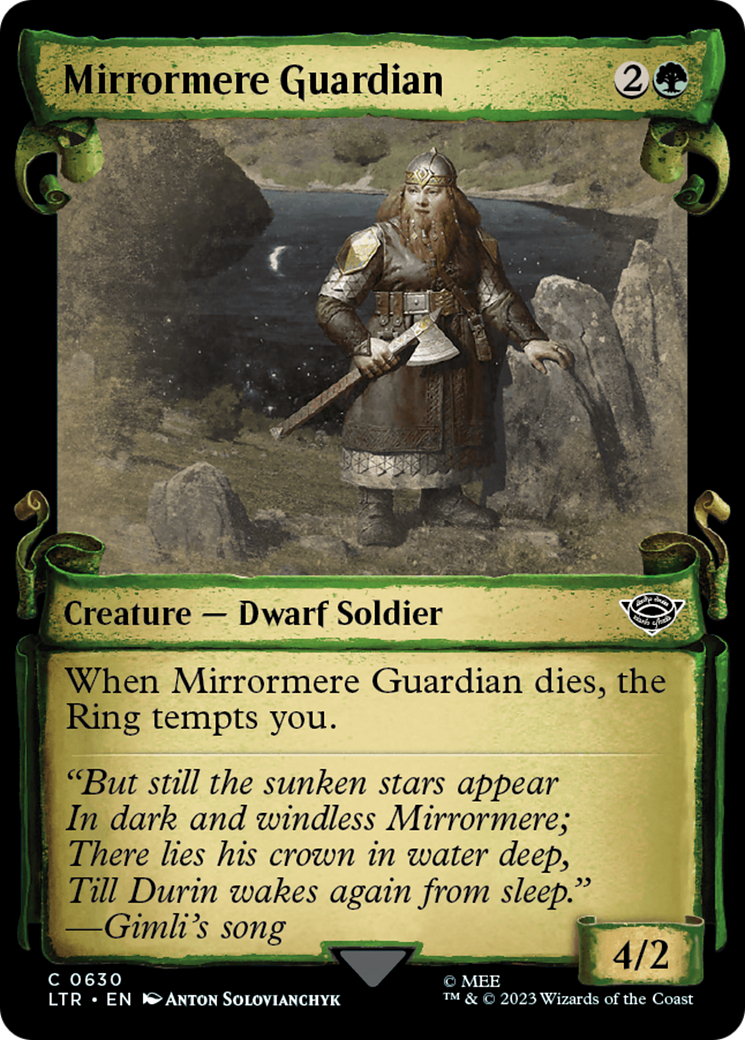 Mirrormere Guardian [The Lord of the Rings: Tales of Middle-Earth Showcase Scrolls] | A1Comics