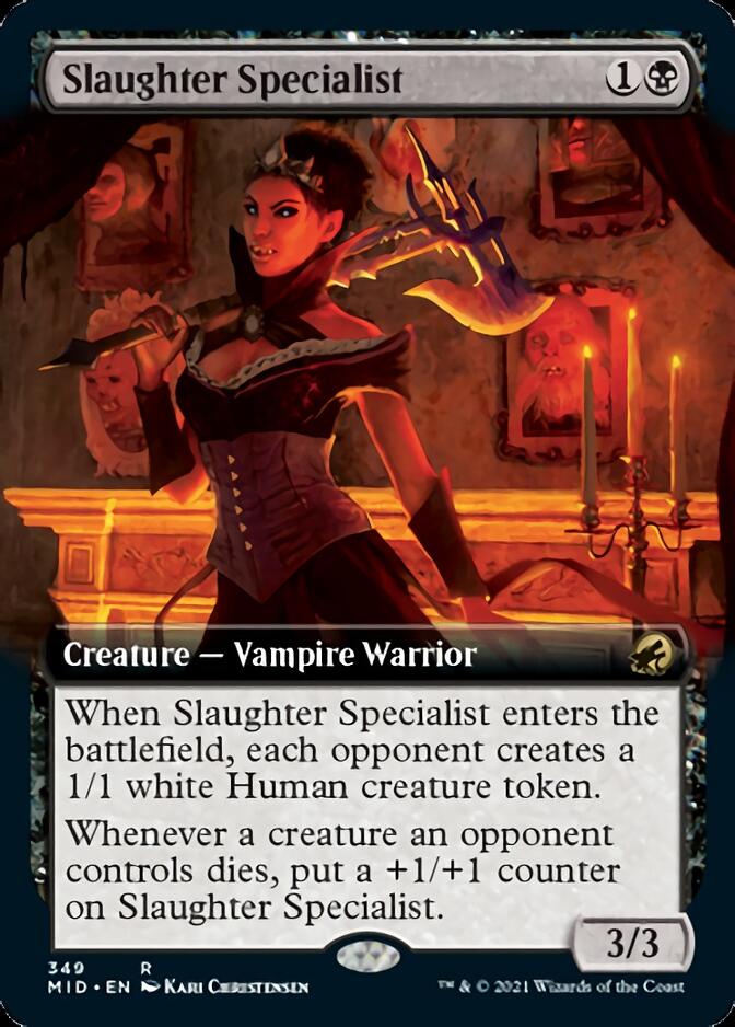 Slaughter Specialist (Extended Art) [Innistrad: Midnight Hunt] | A1Comics