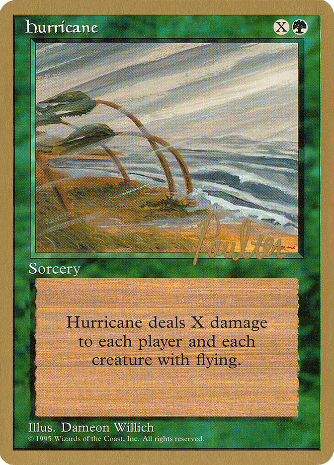 Hurricane (Preston Poulter) [Pro Tour Collector Set] | A1Comics