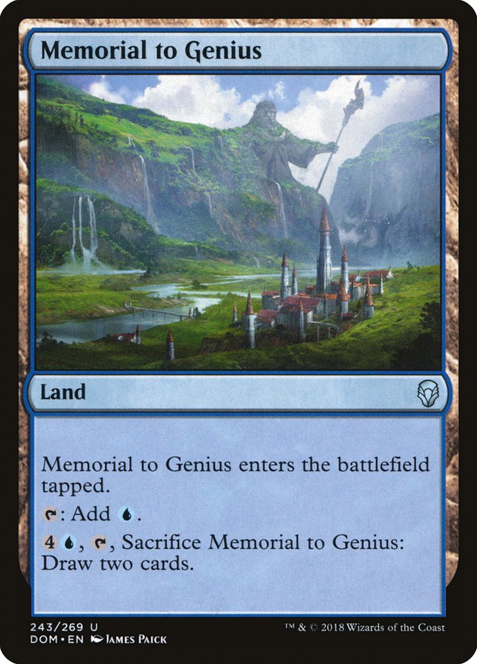 Memorial to Genius [Dominaria] | A1Comics