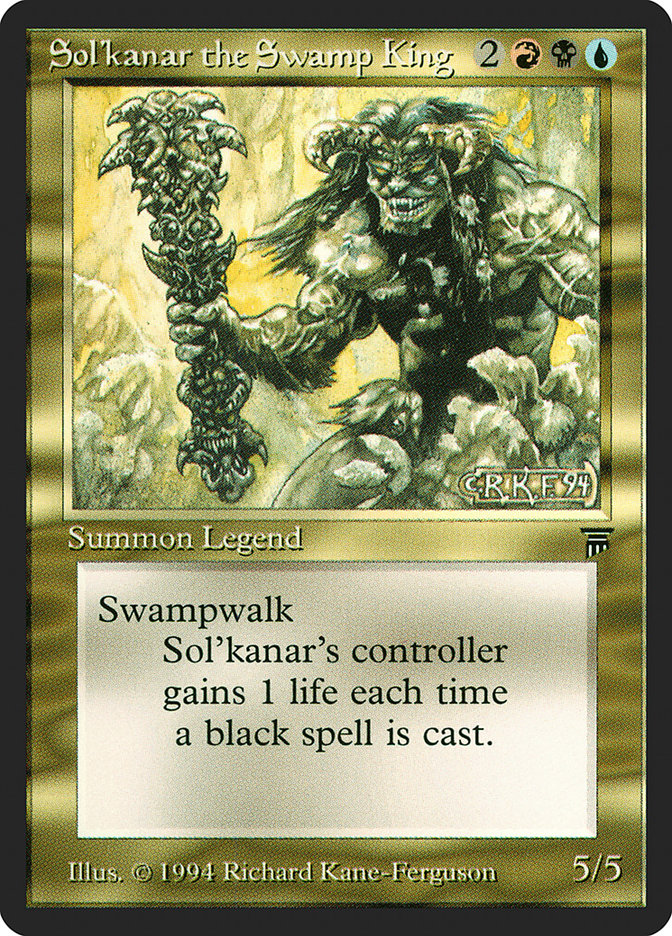 Sol'kanar the Swamp King [Legends] | A1Comics