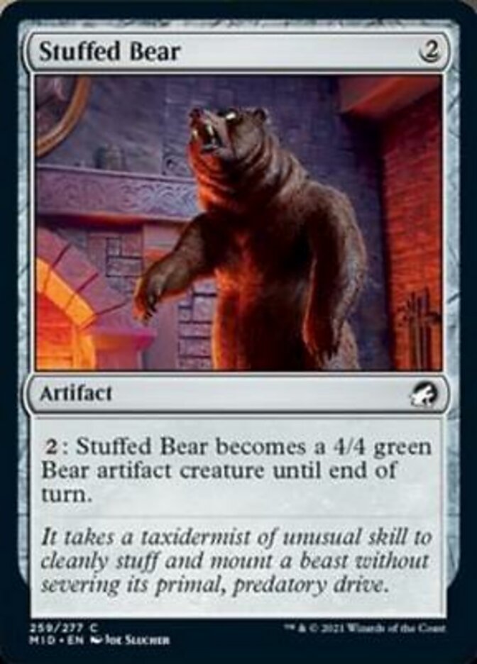 Stuffed Bear [Innistrad: Midnight Hunt] | A1Comics