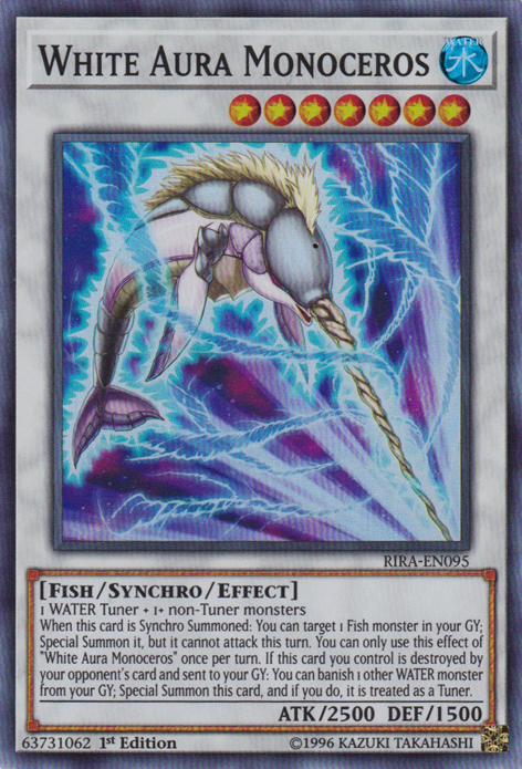 White Aura Monoceros [RIRA-EN095] Super Rare | A1Comics