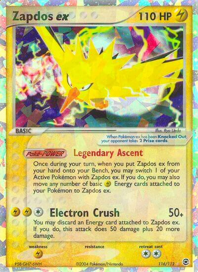 Zapdos ex (116/112) [EX: FireRed & LeafGreen] | A1Comics