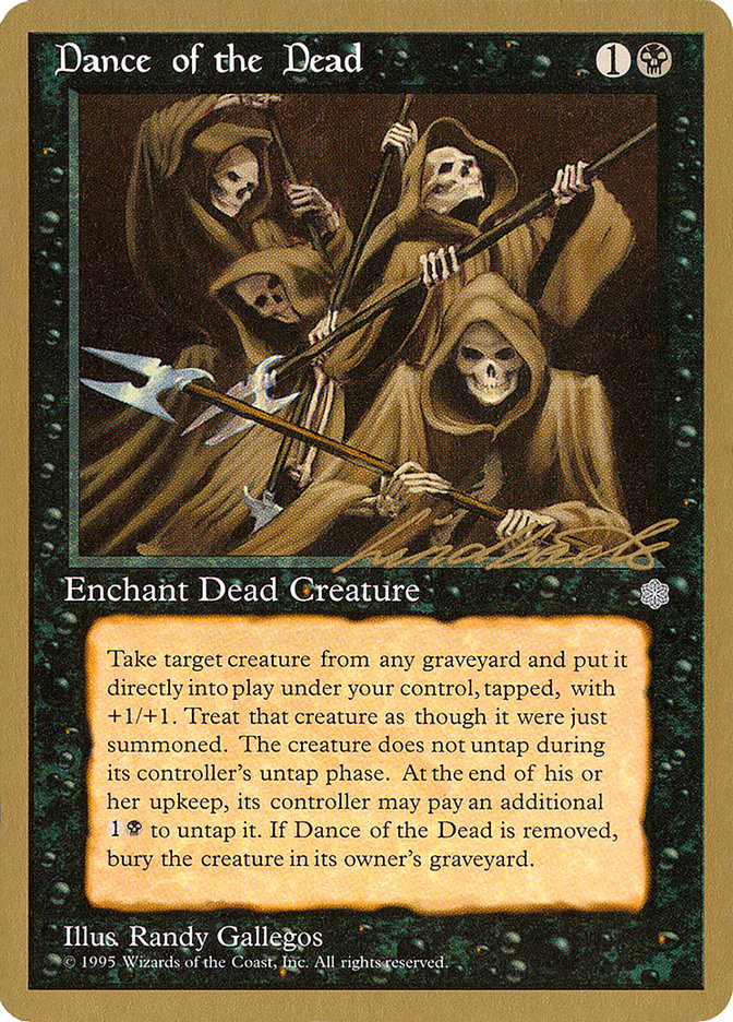 Dance of the Dead (Leon Lindback) [Pro Tour Collector Set] | A1Comics