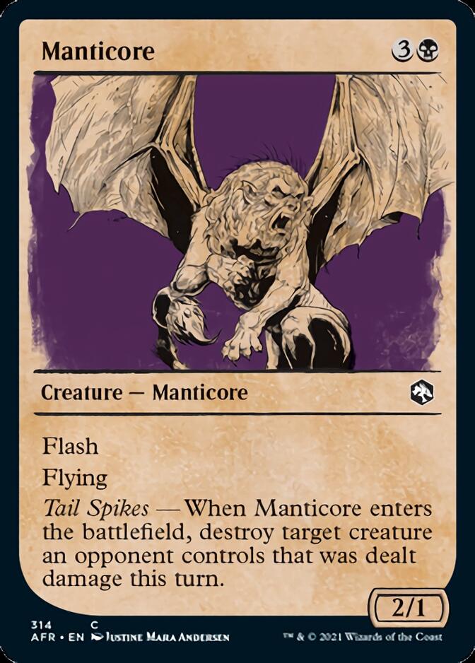 Manticore (Showcase) [Dungeons & Dragons: Adventures in the Forgotten Realms] | A1Comics