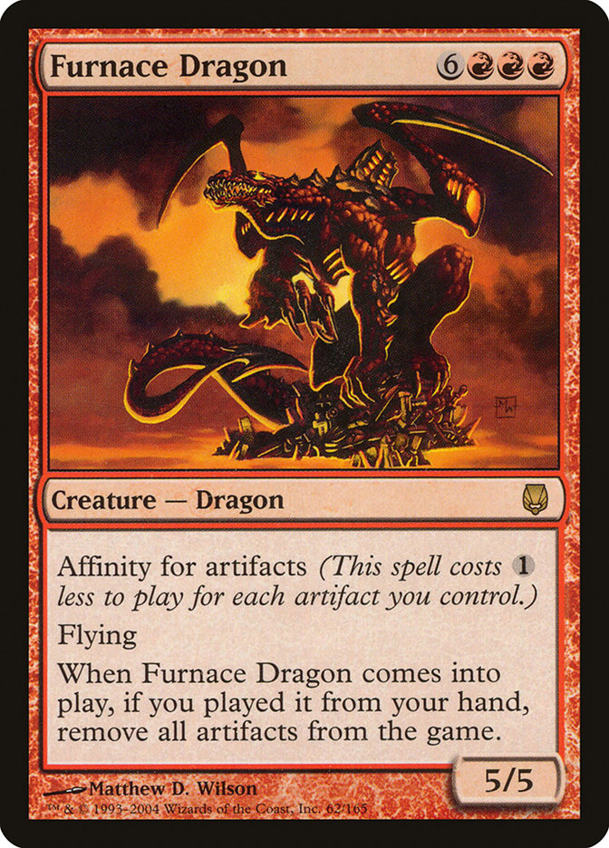 Furnace Dragon [Darksteel] | A1Comics