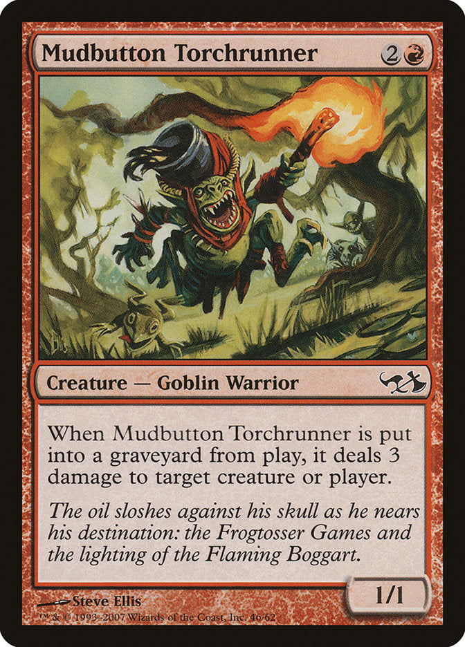 Mudbutton Torchrunner [Duel Decks: Elves vs. Goblins] | A1Comics