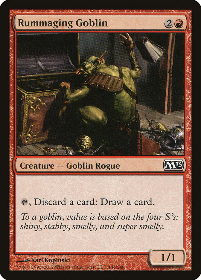 Rummaging Goblin [Magic 2013] | A1Comics