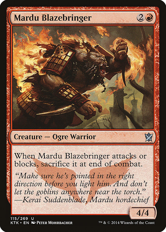 Mardu Blazebringer [Khans of Tarkir] | A1Comics