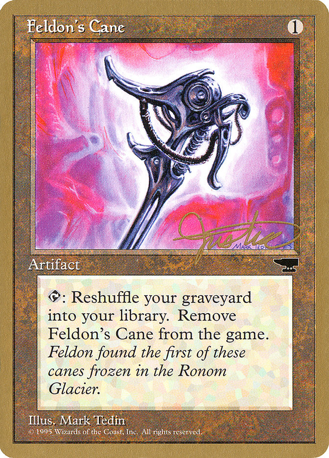 Feldon's Cane (Mark Justice) [Pro Tour Collector Set] | A1Comics