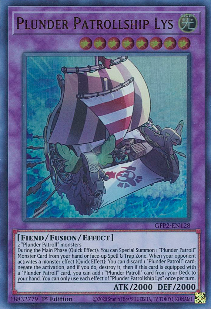 Plunder Patrollship Lys [GFP2-EN128] Ultra Rare | A1Comics