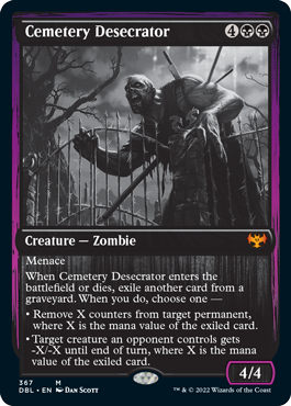 Cemetery Desecrator [Innistrad: Double Feature] | A1Comics