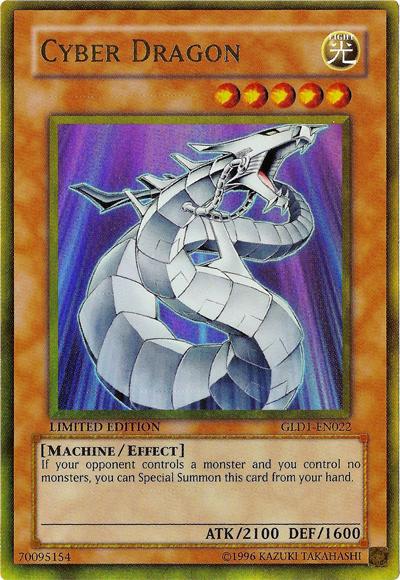 Cyber Dragon [GLD1-EN022] Gold Rare | A1Comics