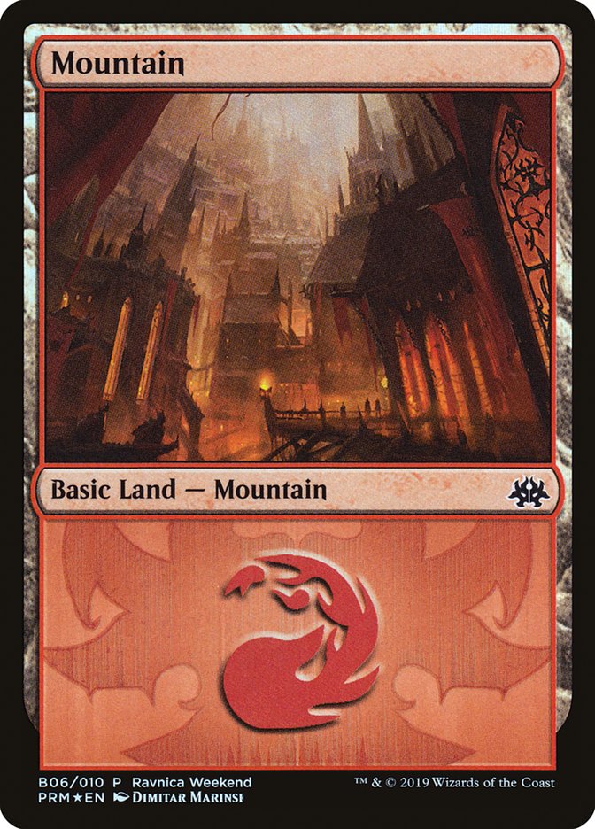 Mountain (B06) [Ravnica Allegiance Guild Kit] | A1Comics