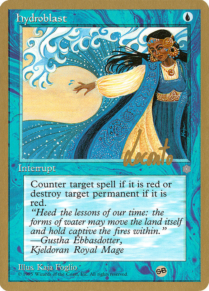 Hydroblast (Michael Loconto) (SB) [Pro Tour Collector Set] | A1Comics