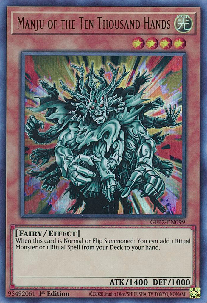 Manju of the Ten Thousand Hands [GFP2-EN099] Ultra Rare | A1Comics