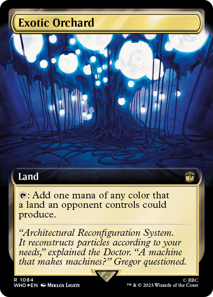 Exotic Orchard (Extended Art) (Surge Foil) [Doctor Who] | A1Comics