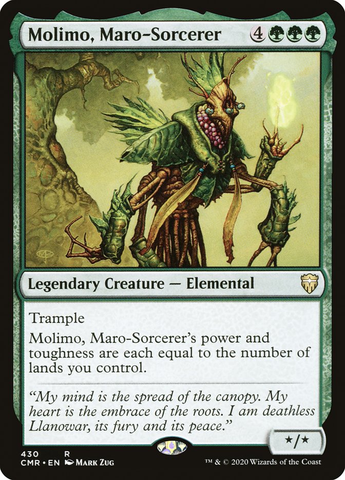 Molimo, Maro-Sorcerer [Commander Legends] | A1Comics