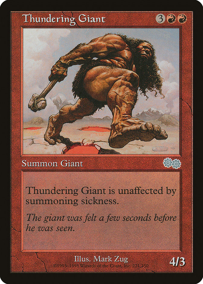 Thundering Giant [Urza's Saga] | A1Comics