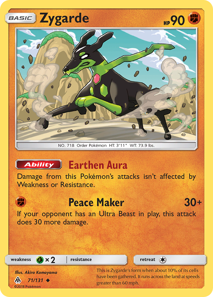 Zygarde (71/131) [Sun & Moon: Forbidden Light] | A1Comics