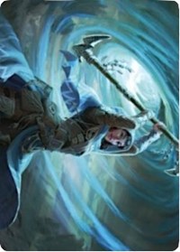 Sea Gate Stormcaller Art Card [Zendikar Rising Art Series] | A1Comics