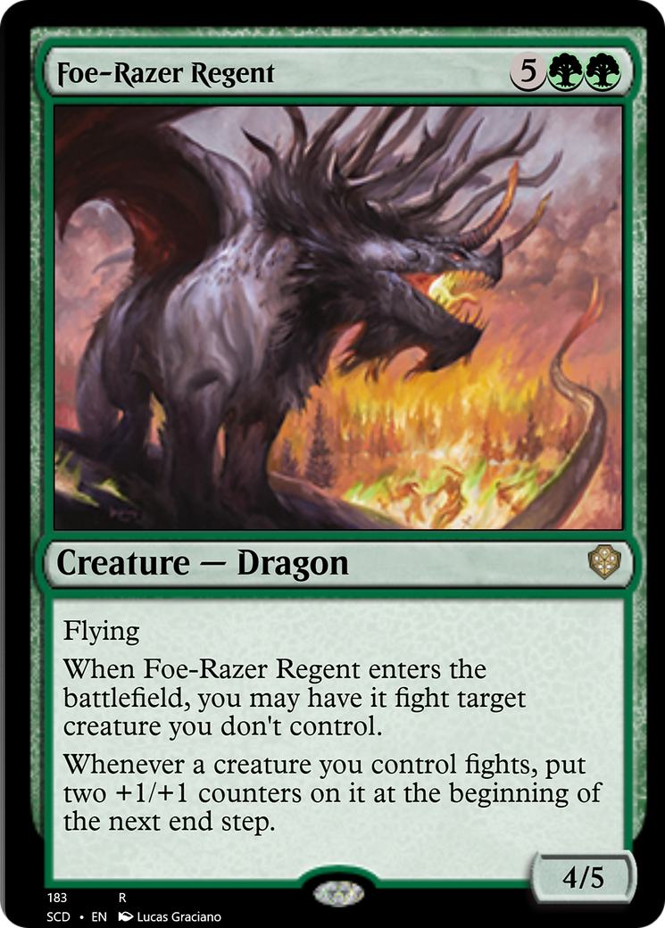 Foe-Razer Regent [Starter Commander Decks] | A1Comics