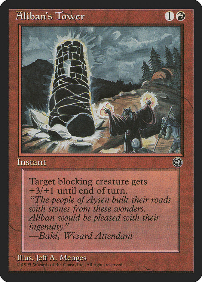 Aliban's Tower (Baki Flavor Text) [Homelands] | A1Comics