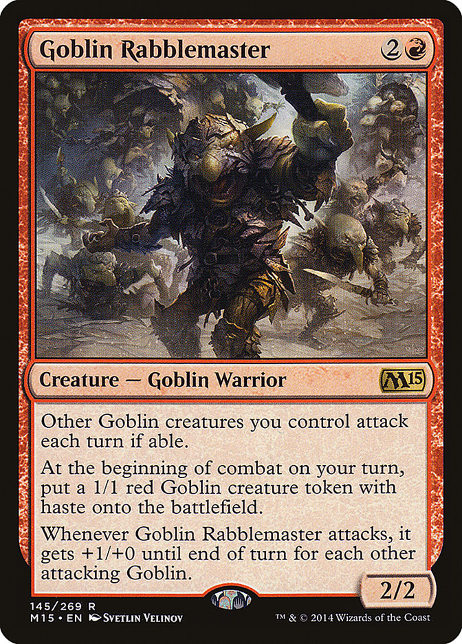 Goblin Rabblemaster [Magic 2015] | A1Comics