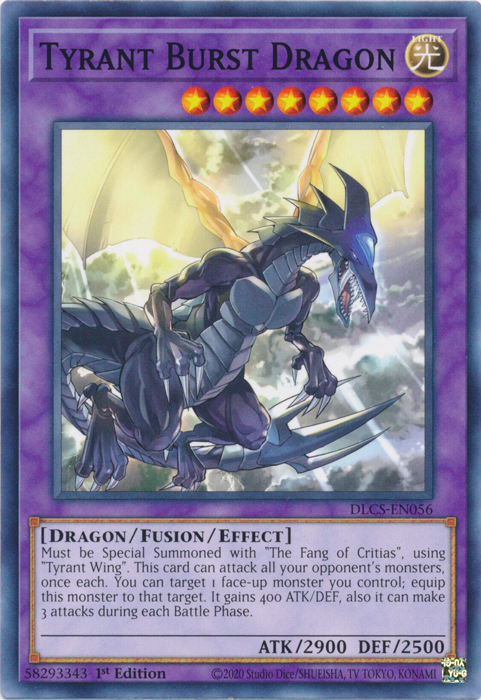 Tyrant Burst Dragon [DLCS-EN056] Common | A1Comics