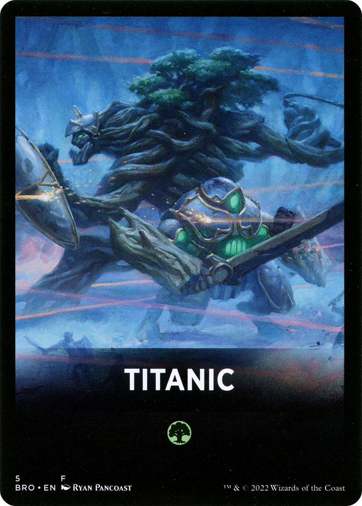 Titanic Theme Card [The Brothers' War Tokens] | A1Comics