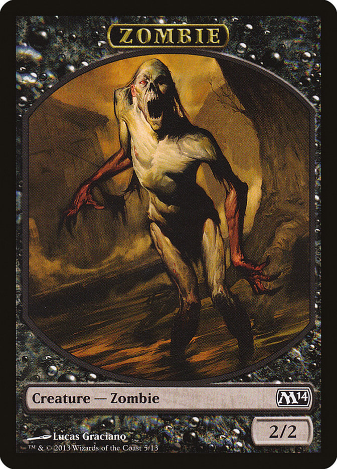 Zombie Token [Magic 2014 Tokens] | A1Comics