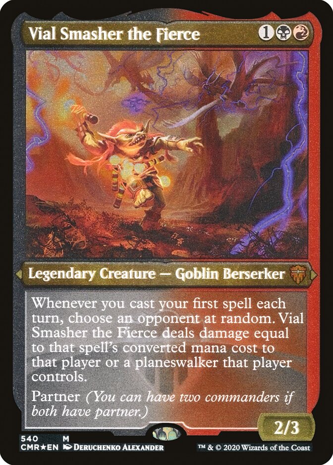 Vial Smasher the Fierce (Etched) [Commander Legends] | A1Comics