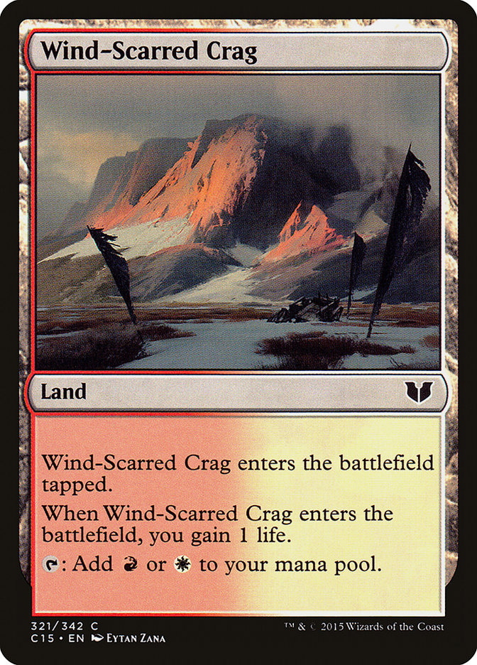 Wind-Scarred Crag [Commander 2015] | A1Comics