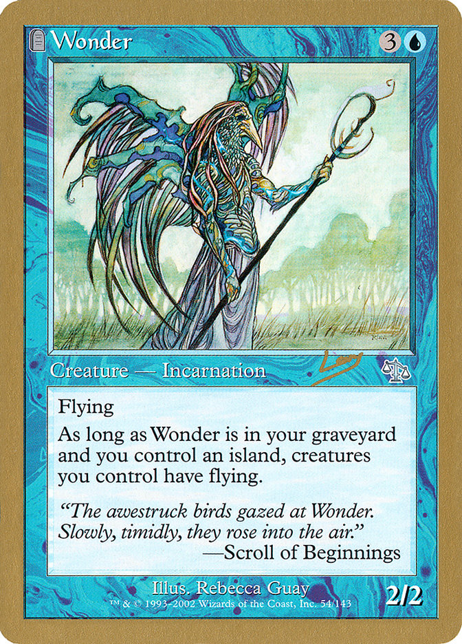 Wonder (Raphael Levy) [World Championship Decks 2002] | A1Comics