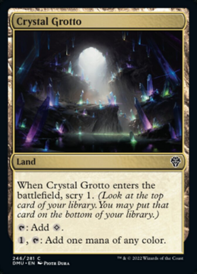 Crystal Grotto [Dominaria United] | A1Comics