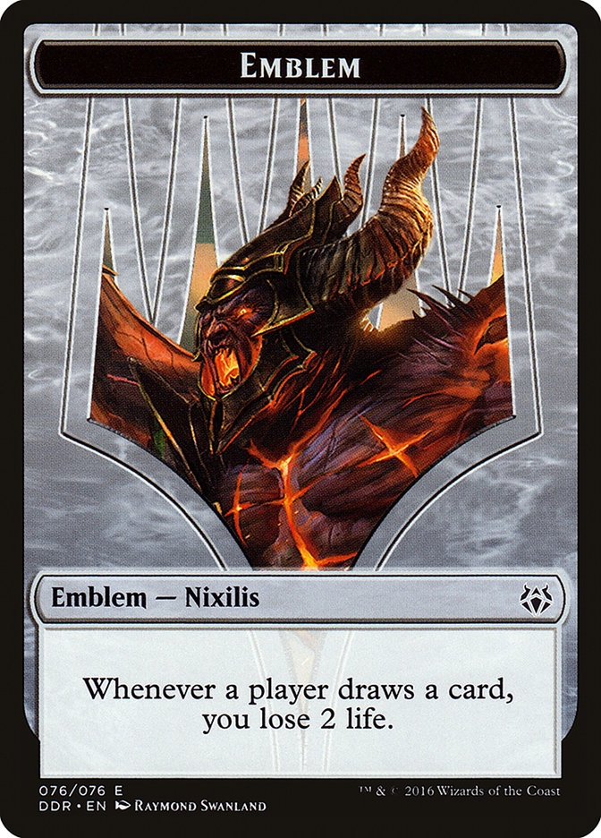 Ob Nixilis Reignited Emblem [Duel Decks: Nissa vs. Ob Nixilis] | A1Comics