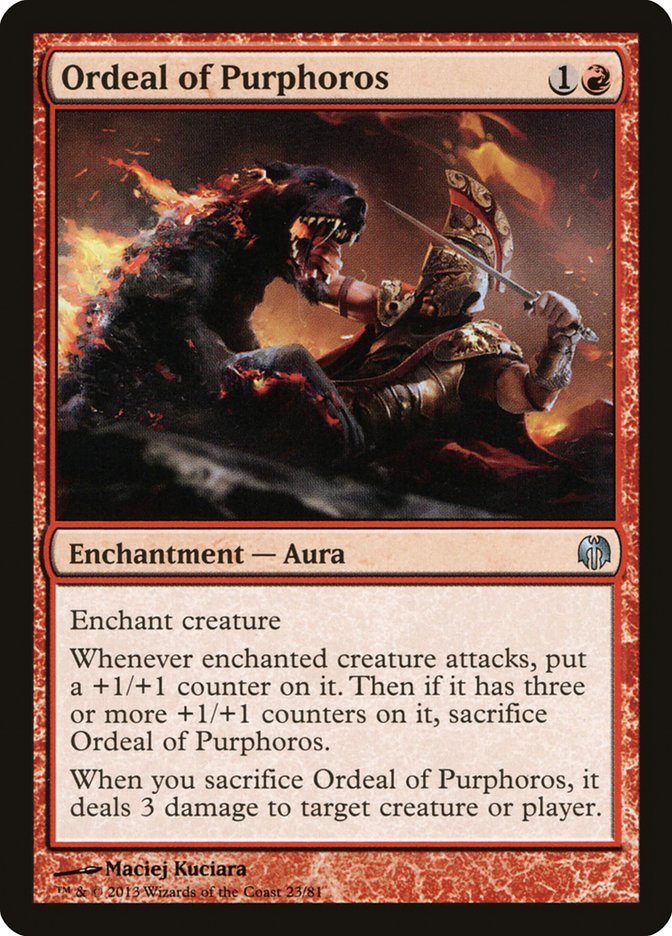 Ordeal of Purphoros [Duel Decks: Heroes vs. Monsters] | A1Comics