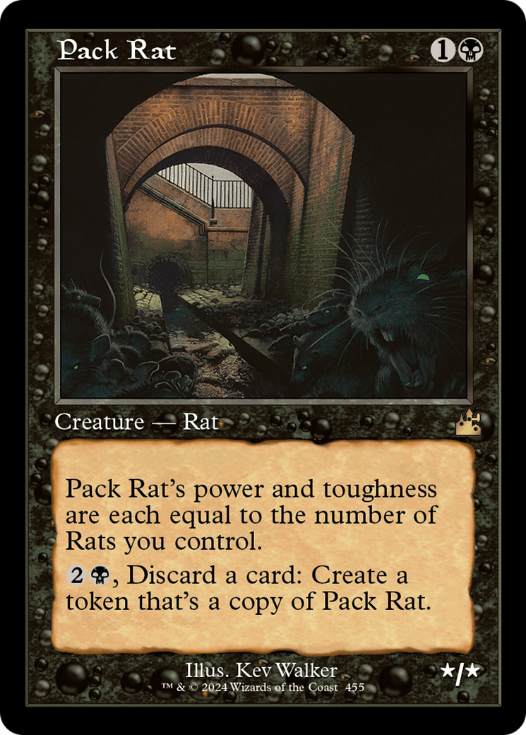 Pack Rat (Retro Frame) [Ravnica Remastered] | A1Comics