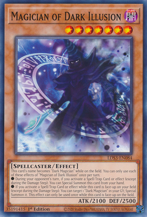 Magician of Dark Illusion [LDS3-EN084] Common | A1Comics