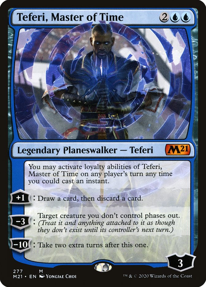 Teferi, Master of Time (277) [Core Set 2021] | A1Comics