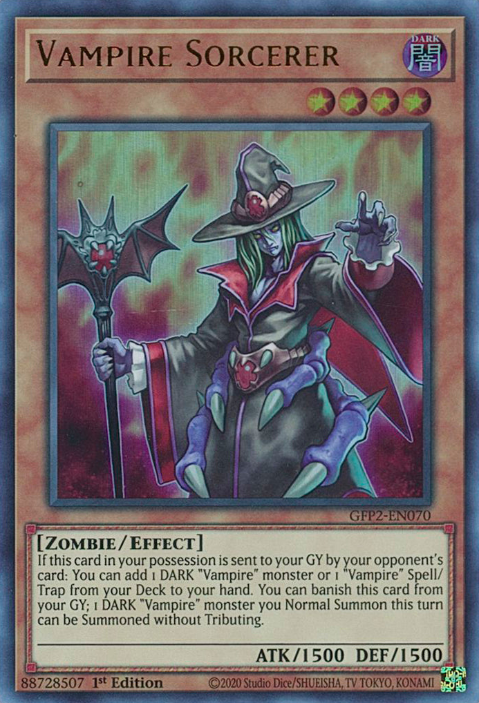 Vampire Sorcerer [GFP2-EN070] Ultra Rare | A1Comics